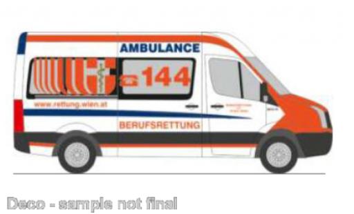 Volkswagen Crafter 1/87 Rietze Sauvetage professionnel Wien (A) diecast model cars