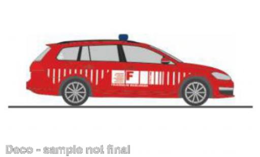 Diecast model cars Volkswagen Golf 1/87 Rietze VII Variant pompiers Waiblingen Volkswagen Golf 1/87 Rietze VII Variant pompiers Waiblingen diecast model cars