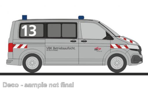 Volkswagen T6 1/87 Rietze .1 Betriebsaufsicht VBK Karlsruhe diecast model cars