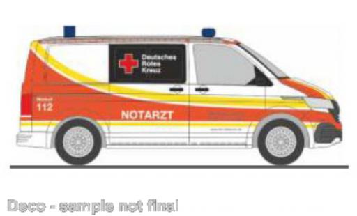 Volkswagen T6 1/87 Rietze .1 bus DRK Heilbronn diecast model cars