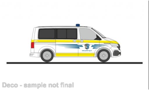 Diecast model cars Volkswagen T6 1/87 Rietze .1 bus police de canton Aargau (CH) Volkswagen T6 1/87 Rietze .1 bus police de canton Aargau (CH) diecast model cars
