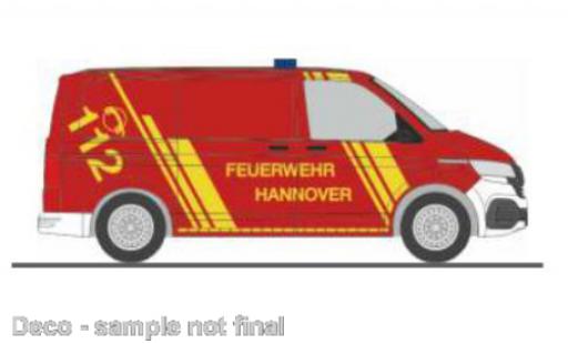 Volkswagen T6 1/87 Rietze .1 fourgon pompiers Hannover diecast model cars