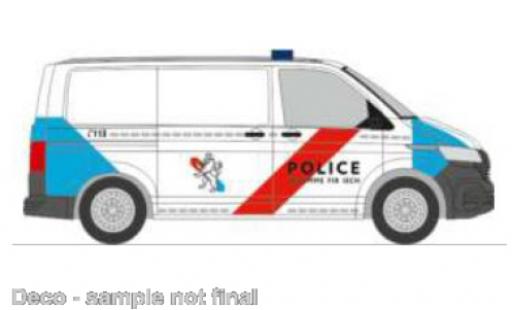Diecast model cars Volkswagen T6 1/87 Rietze .1 Police (LU) Volkswagen T6 1/87 Rietze .1 Police (LU) diecast model cars