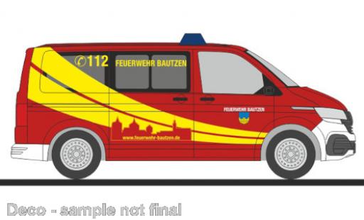 Volkswagen T6 1/87 Rietze .1 pompiers Bautzen diecast model cars