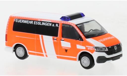 Volkswagen T6 1/87 Rietze .1 pompiers Esslingen am Neckar diecast model cars