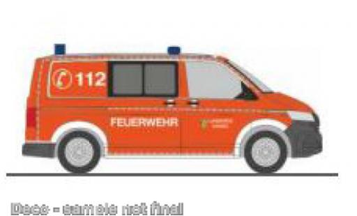 Volkswagen T6 1/87 Rietze .1 pompiers Landkreis Kassel diecast model cars