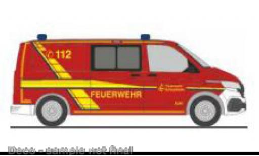 Volkswagen T6 1/87 Rietze .1 pompiers Schopfheim diecast model cars