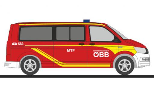 Volkswagen T6 1/87 Rietze bus Betriebsfeuerwehr ÖBB diecast model cars