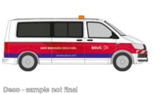 Volkswagen T6 1/87 Rietze bus Braunschweiger Verkehrs SARL diecast model cars