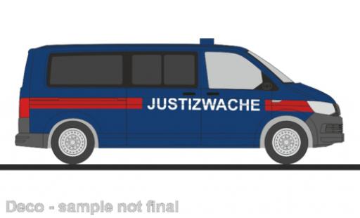 Volkswagen T6 1/87 Rietze bus Justizwache (AT) diecast model cars