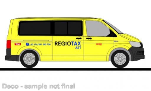 Volkswagen T6 1/87 Rietze bus Regiotax Tirol (AT) diecast model cars
