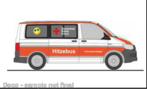 Volkswagen T6 1/87 Rietze DRK KV Stuttgart - Hitzebus diecast model cars