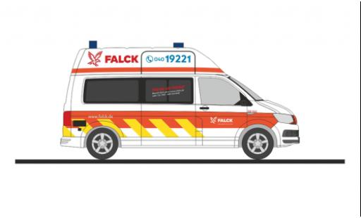 Volkswagen T6 1/87 Rietze Falck services de secours Hamburg diecast model cars