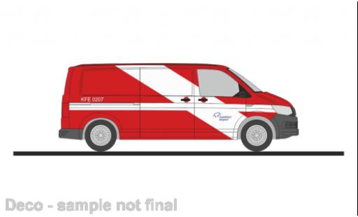 Volkswagen T6 1/87 Rietze fourgon aéroport Frankfurt Main AG diecast model cars