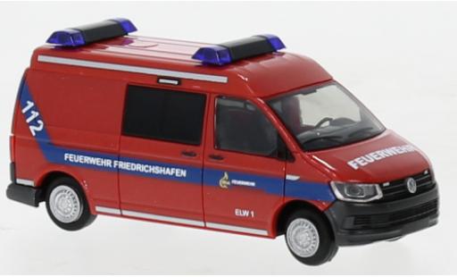 Volkswagen T6 1/87 Rietze pompiers Friedrichshafen diecast model cars