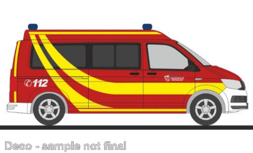 Volkswagen T6 1/87 Rietze pompiers Marktoberdorf diecast model cars
