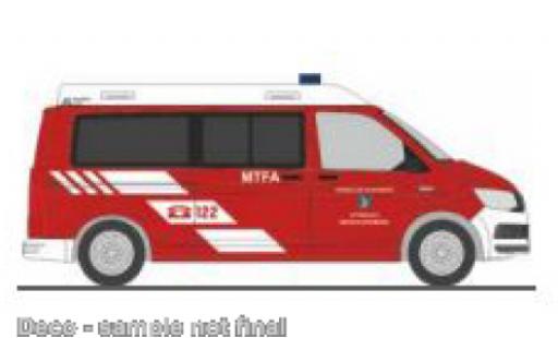 Volkswagen T6 1/87 Rietze pompiers Ottmanach (AT) diecast model cars