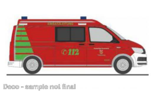 Volkswagen T6 1/87 Rietze pompiers Petersberg diecast model cars