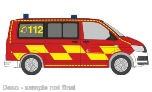 Diecast model cars Volkswagen T6 1/87 Rietze protection civile Main Taunus cercle Volkswagen T6 1/87 Rietze protection civile Main Taunus cercle diecast model cars