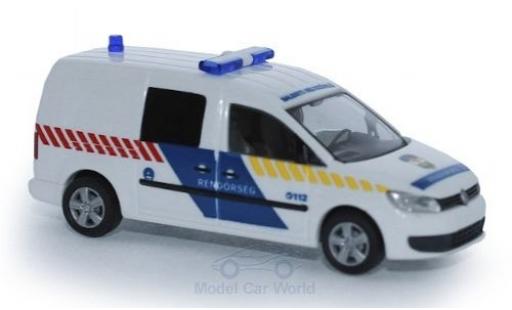 Diecast model cars Volkswagen Caddy 1/87 Rietze Maxi Rendörseg 2011 Volkswagen Caddy 1/87 Rietze Maxi Rendörseg 2011 diecast model cars