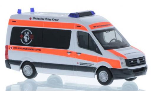 Volkswagen Crafter 1/87 Rietze DRK Rettungshundestaffel Uelzen 2011 diecast model cars