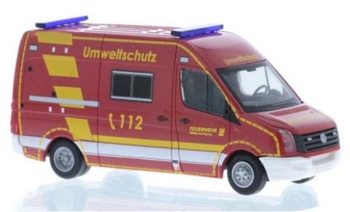 Volkswagen Crafter 1/87 Rietze Feuerwehr Wuppertal - Umweltschutz 2011 diecast model cars