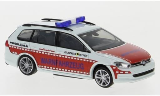 Diecast model cars Volkswagen Golf 1/87 Rietze VII Variant Feuerwehr Frechen - Warnfahrzeug Volkswagen Golf 1/87 Rietze VII Variant Feuerwehr Frechen - Warnfahrzeug diecast model cars