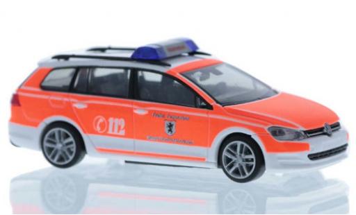 Diecast model cars Volkswagen Golf 1/87 Rietze VII Variant Feuerwehr Wolfratshausen Volkswagen Golf 1/87 Rietze VII Variant Feuerwehr Wolfratshausen diecast model cars