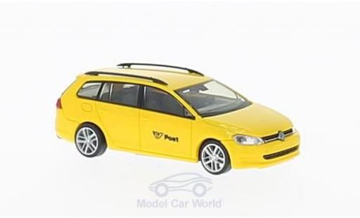 Diecast model cars Volkswagen Golf VII 1/87 Rietze VII Variant Post Österreich Volkswagen Golf VII 1/87 Rietze VII Variant Post Österreich diecast model cars
