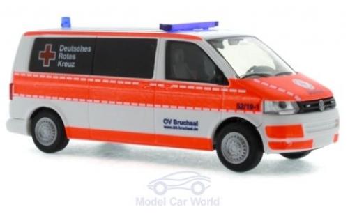 Volkswagen T5 1/87 Rietze Bus DRK Bruchsal 2010 diecast model cars