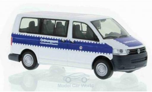 Volkswagen T5 1/87 Rietze Bus Ordnungsamt Düsseldorf 2010 diecast model cars