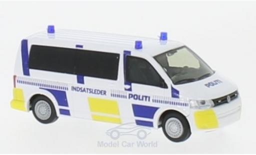 Volkswagen T5 1/87 Rietze Bus Politi 2010 diecast model cars