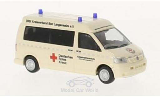 Volkswagen T5 1/87 Rietze DRK KV Bad Langensalza e.V. 2003 diecast model cars