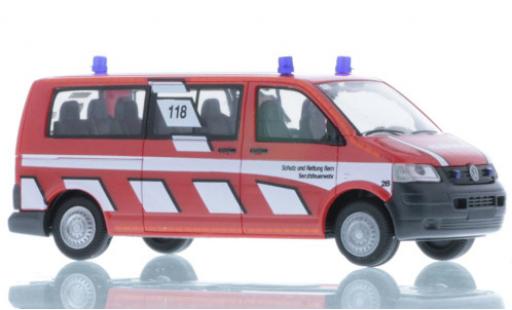 Diecast model cars Volkswagen T5 1/87 Rietze Feuerwehr Bern (CH) Volkswagen T5 1/87 Rietze Feuerwehr Bern (CH) diecast model cars