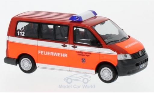 Volkswagen T5 1/87 Rietze Feuerwehr Ellwangen 2003 diecast model cars