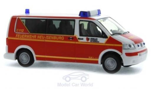 Volkswagen T5 1/87 Rietze Feuerwehr Neu-Isenburg 2003 diecast model cars