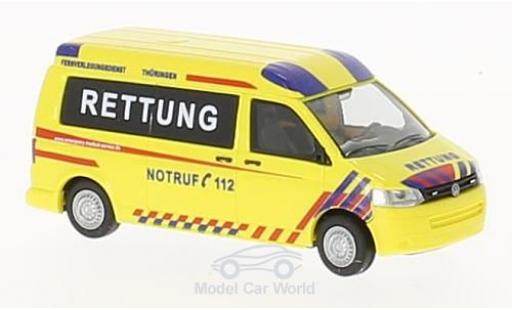 Volkswagen T5 1/87 Rietze GP Emergency Medical Service Thüringen 2010 diecast model cars