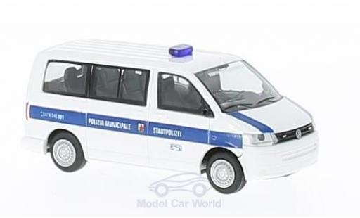 Volkswagen T5 1/87 Rietze GP Polizia Municipale (IT) ohne Vitrine diecast model cars