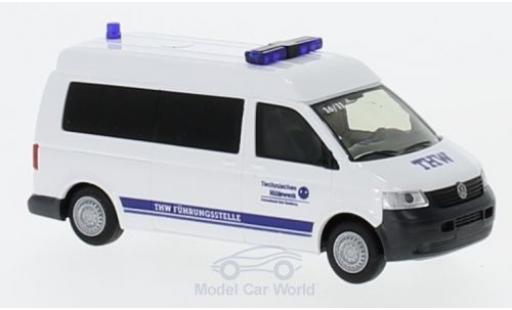 Volkswagen T5 1/87 Rietze Hochdach Bus THW Bad Homburg 2003 diecast model cars