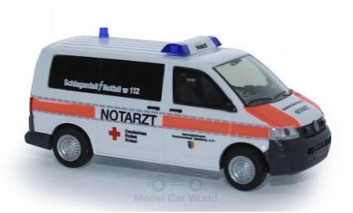 Volkswagen T5 1/87 Rietze Notarzt DRK Lüneburg 2003 diecast model cars