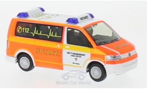 Volkswagen T5 1/87 Rietze Notarzt Rettungsdienst Höxter 2010 diecast model cars