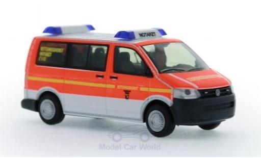 Volkswagen T5 1/87 Rietze Rettungsdienst BF Flensburg 2010 diecast model cars