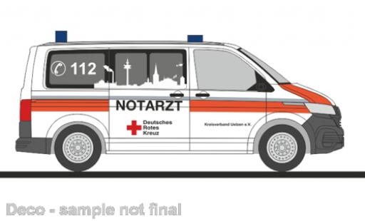 Volkswagen T6 1/87 Rietze .1 Bus DRK Uelzen 1:87 diecast model cars