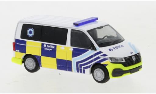 Volkswagen T6 1/87 Rietze .1 Bus Politie Antwerpen (B) diecast model cars