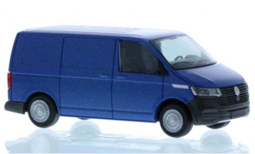 Volkswagen T6 1/87 Rietze .1 Kasten metallic blue court- empattement diecast model cars