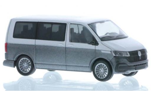 Volkswagen T6 1/87 Rietze .1 grey/metallic grey court- empattement diecast model cars