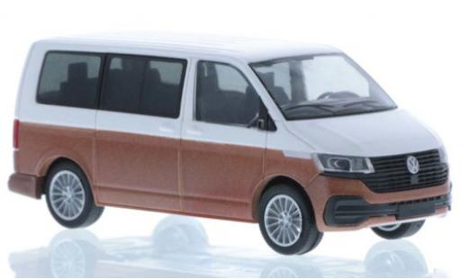 Volkswagen T6 1/87 Rietze .1 white/bronze court- empattement diecast model cars