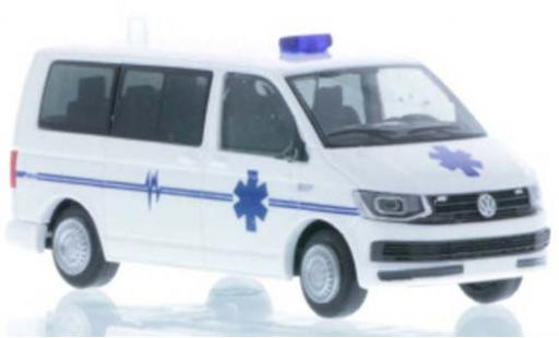 Diecast model cars Volkswagen T6 1/87 Rietze Bus Ambulance arf France Volkswagen T6 1/87 Rietze Bus Ambulance arf France diecast model cars