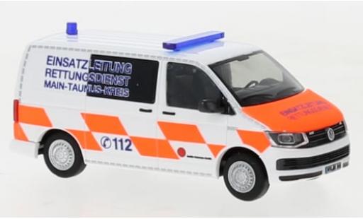 Volkswagen T6 1/87 Rietze Einsatzleitung Rettungsdienst MTK 1:87 diecast model cars