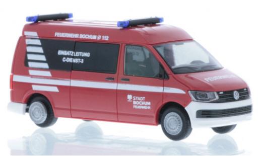 Volkswagen T6 1/87 Rietze Feuerwehr Bochum C-Dienst diecast model cars